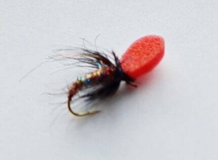 Stillwater Red Parachute Beetle Size 10 - 1 Dozen